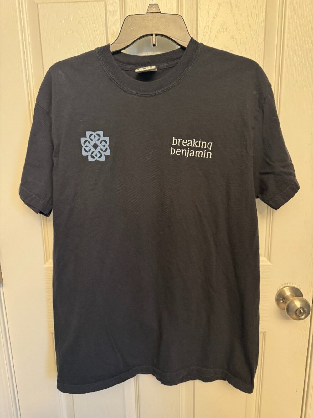Breaking Benjamin Concert T-Shirt Black Graphic Tee Size M